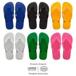 Chinelo Havaianas Top Confortável Leve Unissex Original