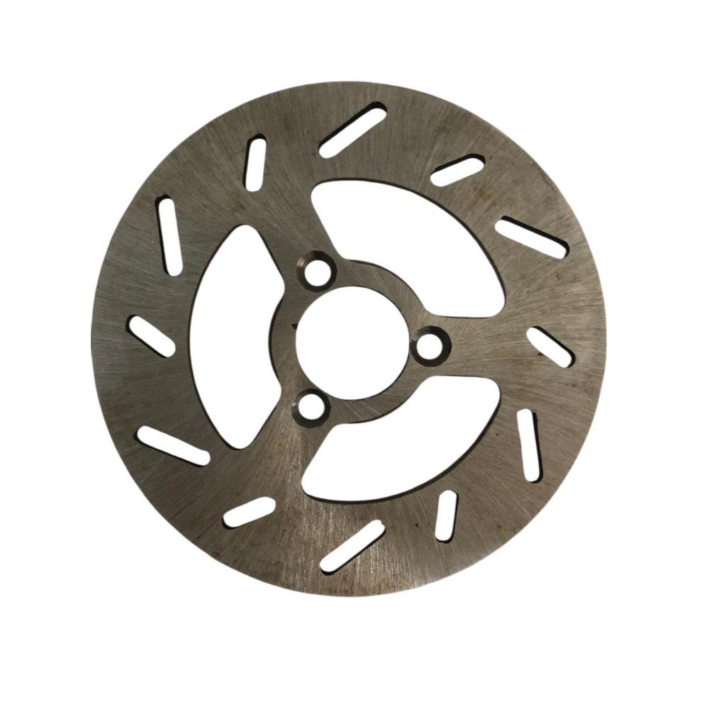 Disco de freio 140mm ventilado para bicicleta motorizada 80cc / minimoto – 4 furos