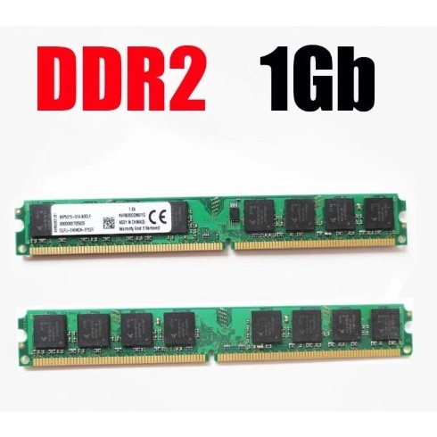 Memoria Ram kit com 2 memorias de 1GB DDR2 640MHZ KingMax