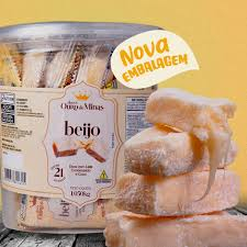 BEIJO OURO DE MINAS - DELICIOSO BEIJINHO CASEIRO-FEITO COM LEITE CONDENSADO