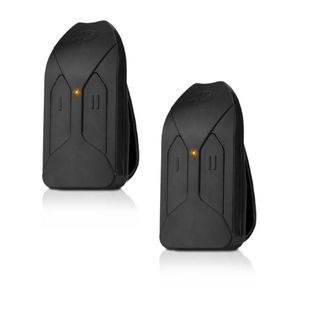 KIT 2 CONTROLES PARA PORTÃO ALARME CERCA PPA TOK 433mHz PRETO
