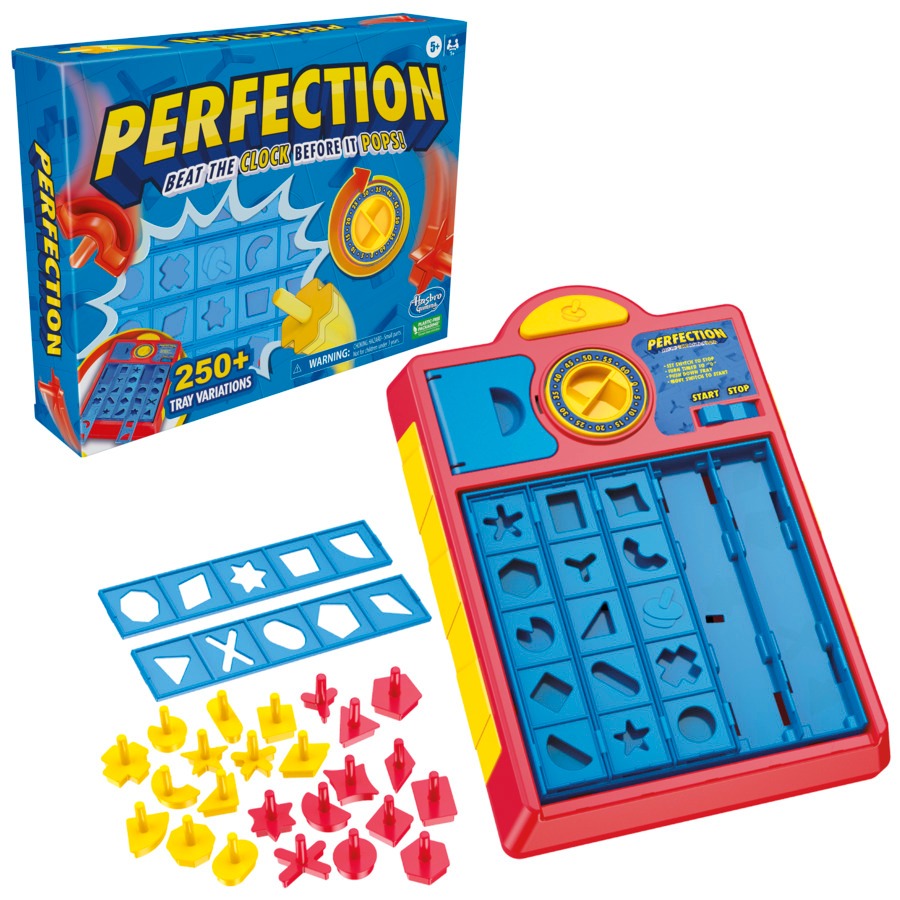 Jogo Perfection - Hasbro F7697 em Oferta na Shopee