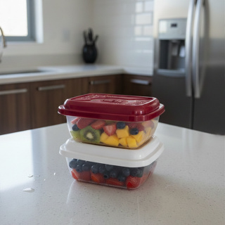 Kit 10 Potes de Plástico 400ml - BPA Free - Marmita Tapoer - Microondas Freezer Cozinha Organizador em Oferta na Shopee