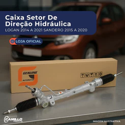 Caixa Direção Hidráulica Logan 2014-2021 Sandero Stepway 2015-2020 Original