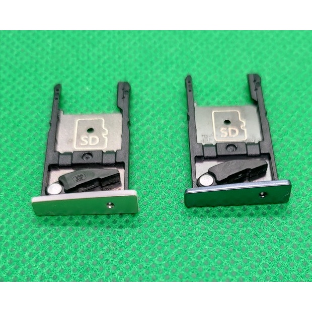 Gaveta Slot Do Sim Card Chip Moto X Play Xt1563 - Platinum