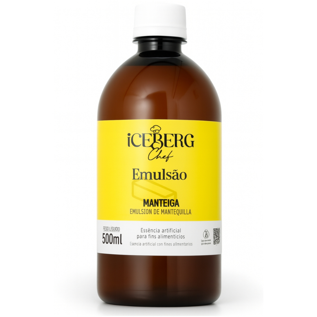 Emulsão Manteiga 500ML Iceberg Chef em Oferta na Shopee