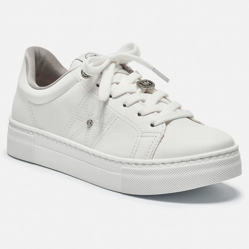 Tênis Feminino Via Marte Casual Plataforma Sneaker Confortável Original Design Estiloso em Nobuck