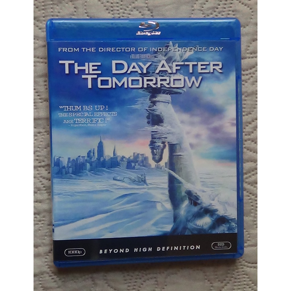 o dia depois de amanhã (bluray raríssimo)