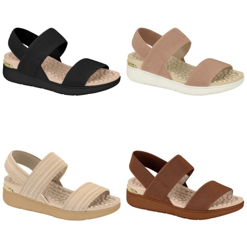 Sandália Papete Feminina Ortopédica Massageador Esporão Modare 7151102