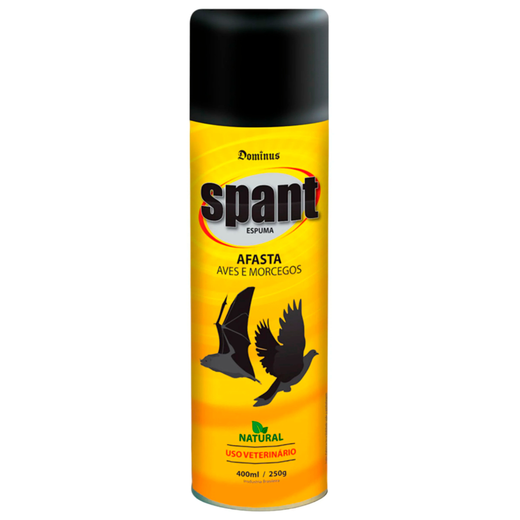Spant Espuma 400 ml / 250g Repelente de Aves e Morcegos em Oferta na Shopee