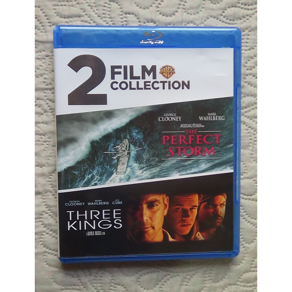 sessão dupla - mar em fúria e três reis (bluray duplo)