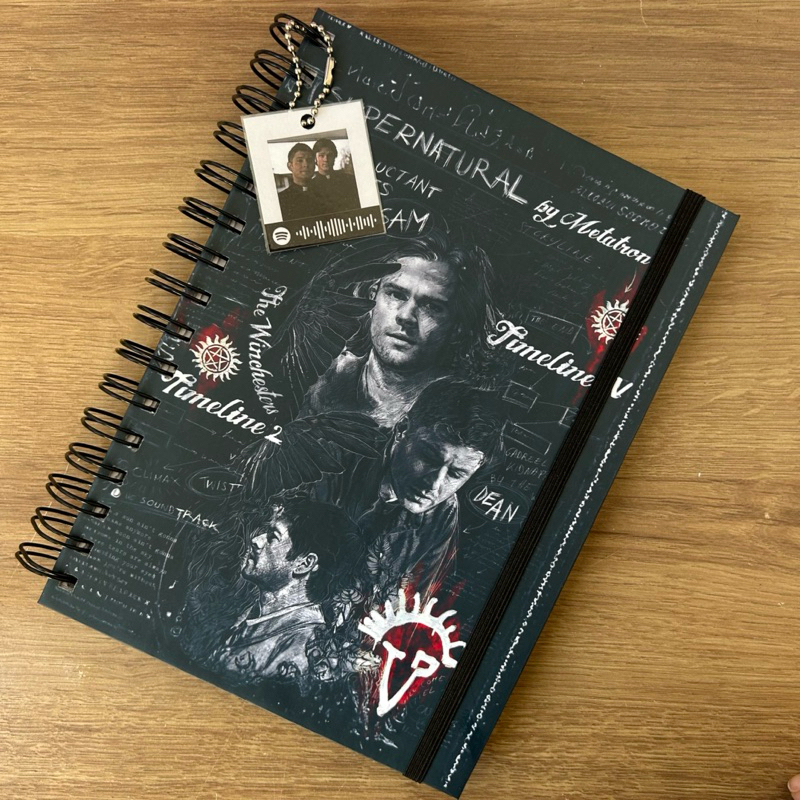 Diário de Leitura | Supernatural - 120 folhas | Tamanho A5 em Oferta na Shopee