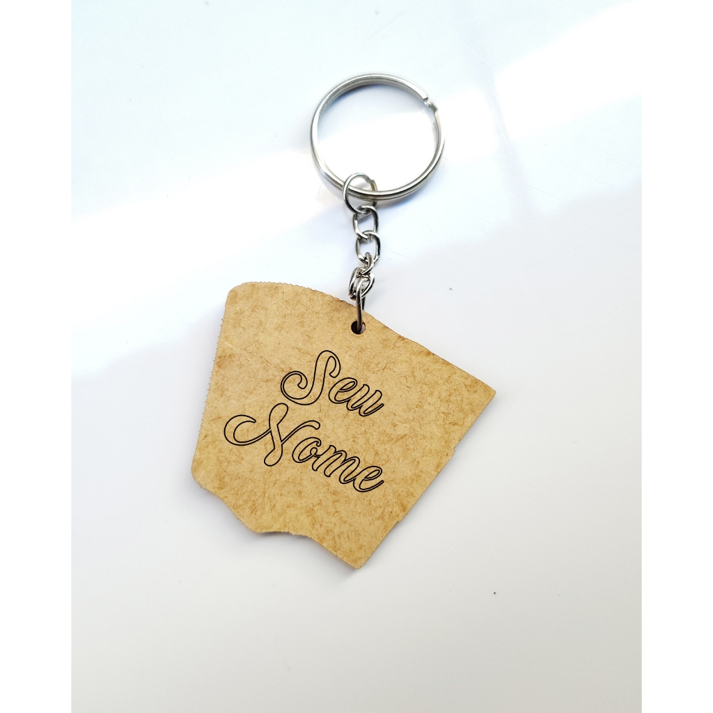 Chaveiro Instrumento Musical Acordeon sanfona – Personalizado com seu Nome