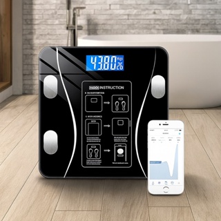 Balança de Banheiro Inteligente Bioimpedância Digital 180kgs em Oferta na Shopee