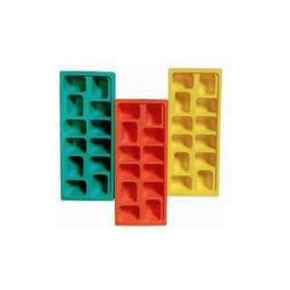 Forma de Gelo Colorida Multiuso Plástico Resistente para Cozinha Desenforma Fácil em Oferta na Shopee
