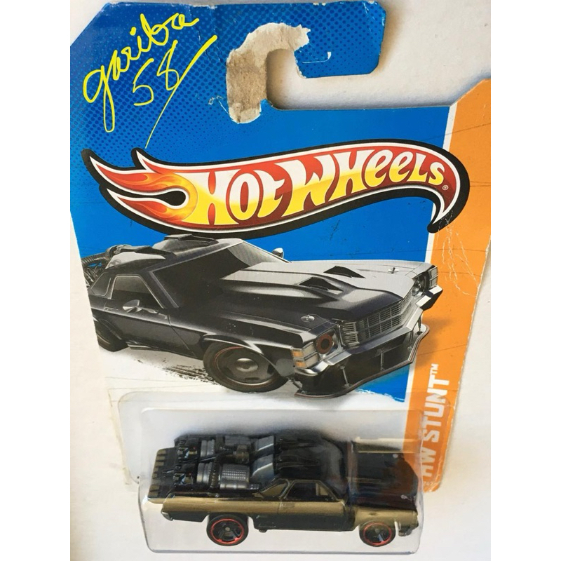 HOT WHEELS CUSTOM ´71 EL CAMINO "MAD MAX" 2012 STUNT PREMIERE COM DET GARIBA58