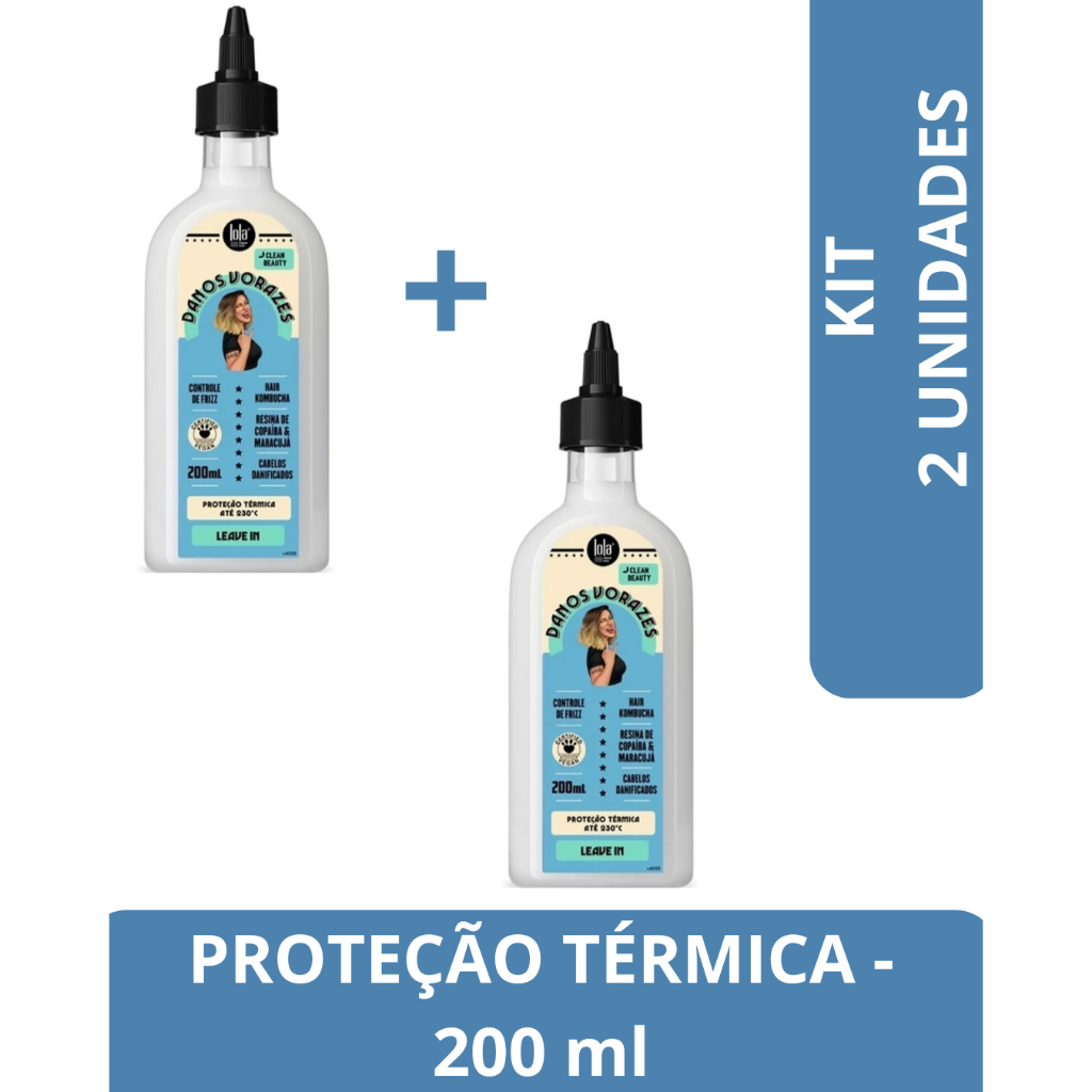 Danos Vorazes Leave-in Finalizador 200 ml Lola Cosmetics