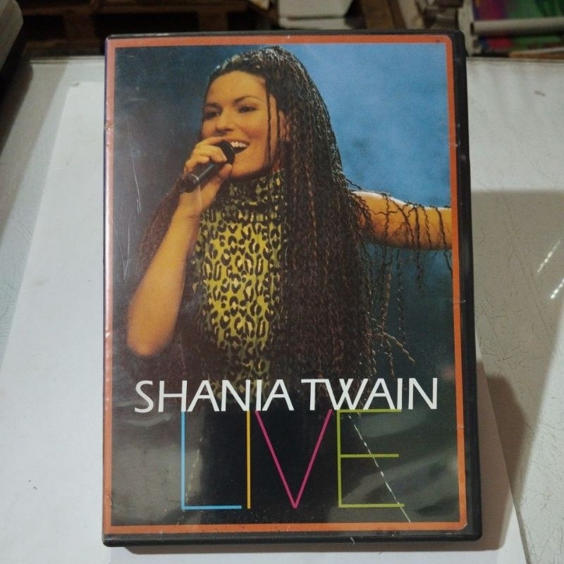 DVD Shania Twain - Live - Importado