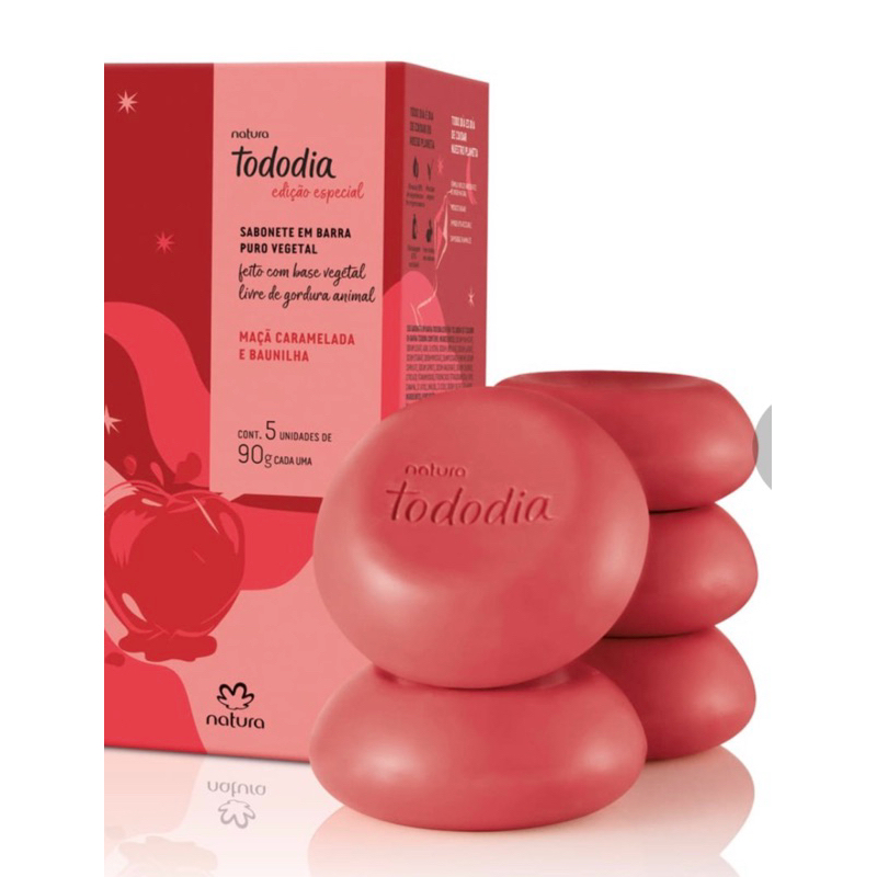 Sabonete em barra 90g - Caixa com 5unid. cada (Natura original)