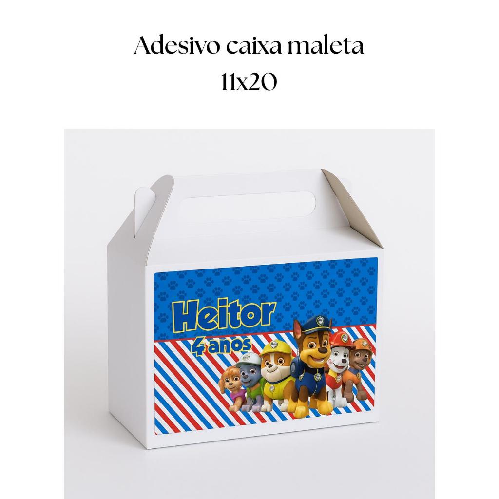 Rótulos Adesivos Personalizados para Maleta Lancheira Festa Infantil Escolar - Lembrancinha Aniversário Infantil