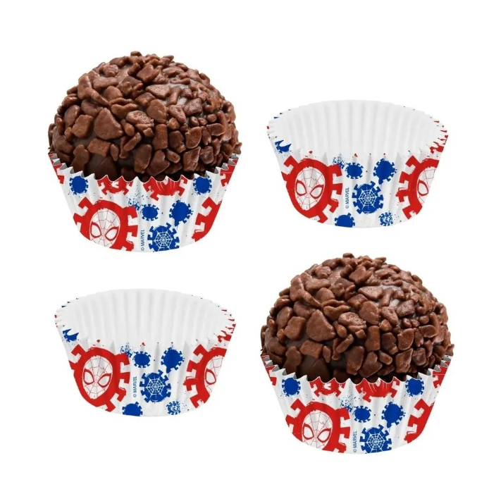 Kit Forminhas Docinhos nº 5 Spider-Man Homem-Aranha 100 a 1000 Unidades | Regina Festas - Inspire