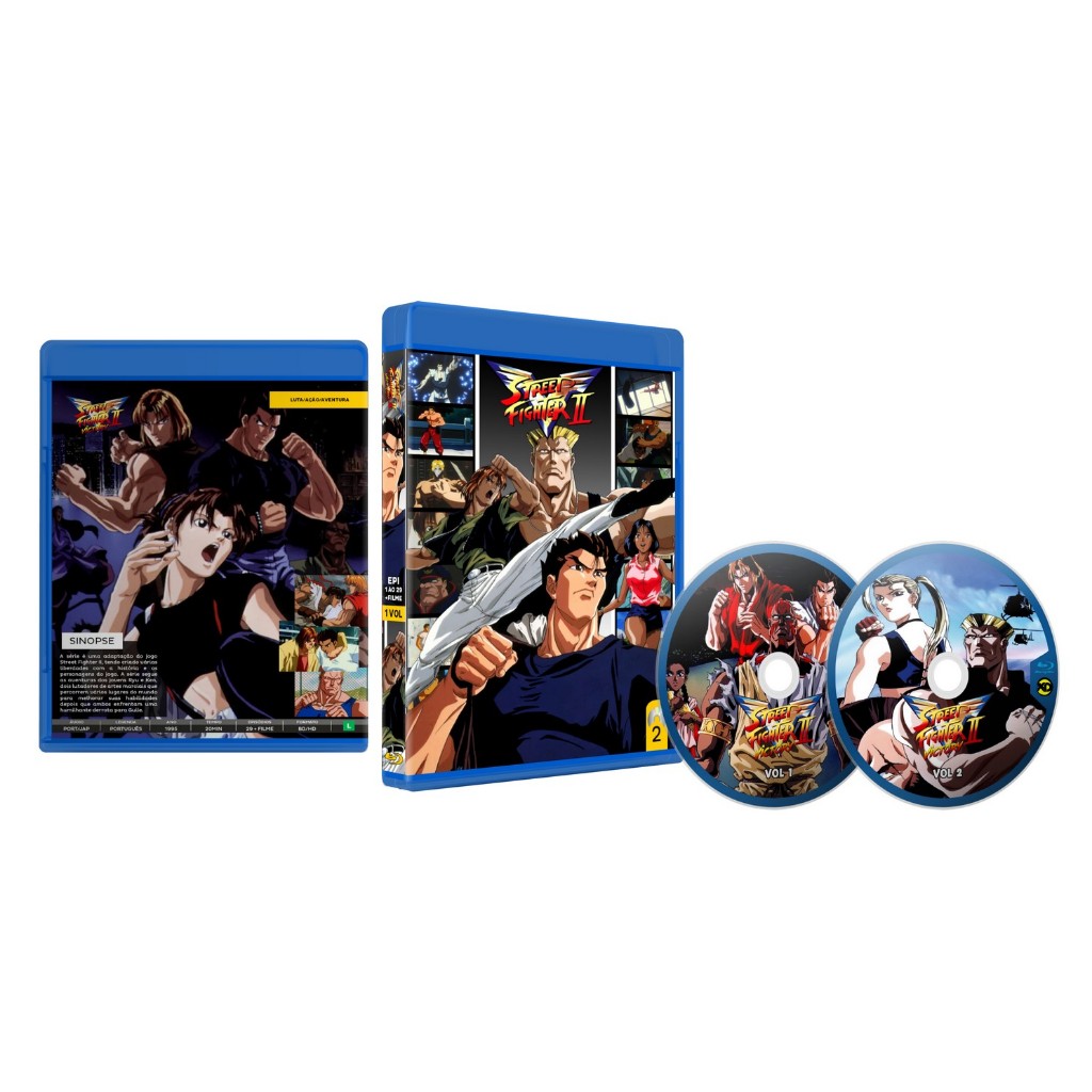 Bluray Street Fighter 2 Victory (1995) Completo + Filmes Dual Áudio Fullhd Com LUVA