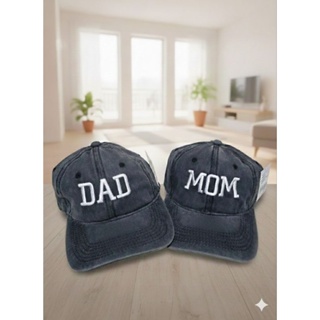 Boné Desbotado Dad Mom Momentos Especiais em Oferta na Shopee