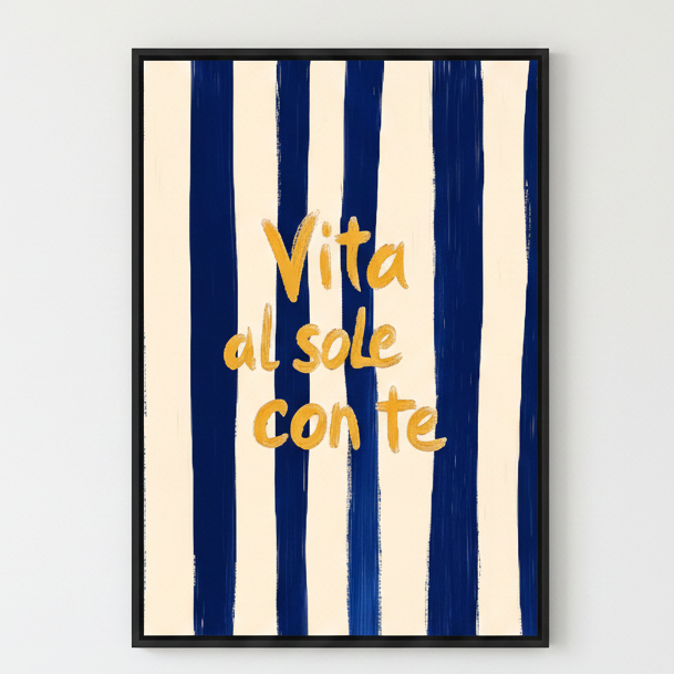 Quadros decorativos Ciao Amore com amor clássico vintage quarto casa bar café nórdica casa (1 peça)