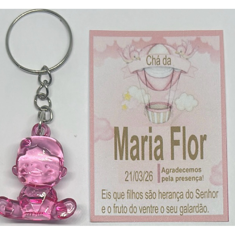 40 lembrancinhas Chá de bebê/Chá de fralda/Aniversário/Maternidade/Festa infantil/Chá rifa/Chá de menina e Menino.