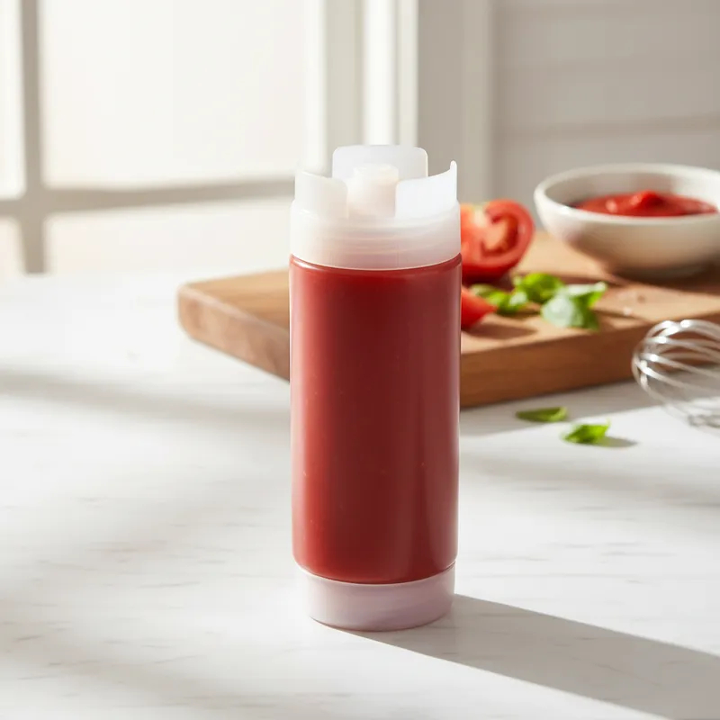 Kit Bisnagas Invertidas 550ml Molhos Profissional Lanches Maionese Katchup Restaurante Lanchonetes Fácil Limpeza