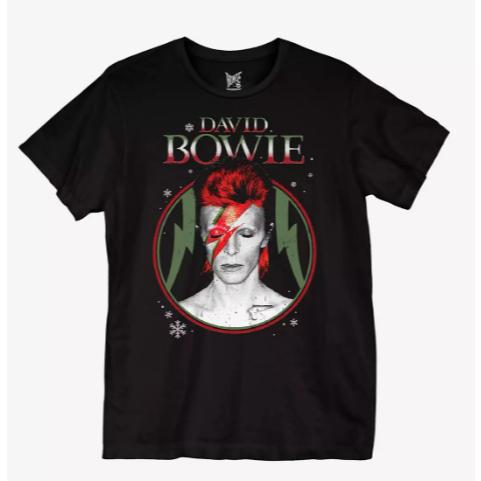 Camiseta Camisa Blusa Algodão David Bowie Holiday Portrait T-Shirt