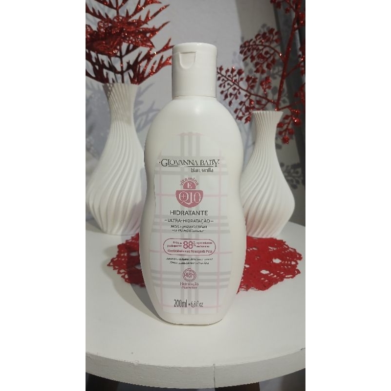 Creme Hidratante Desodorante Q10 Giovanna Baby Blanc Vanilla 200ml