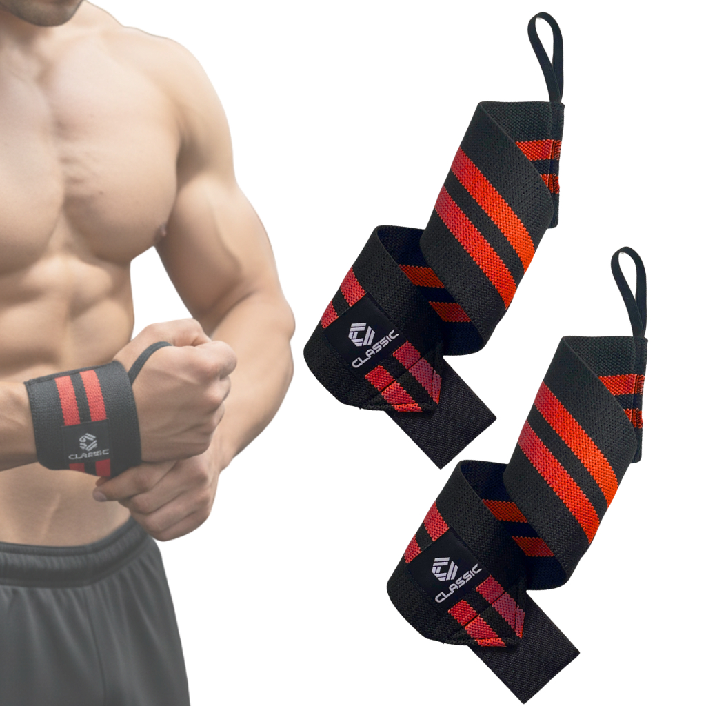 Munhequeira Elastica Para Proteção do Punho Treino de Academia e Musculação Protetor Alta Compressão