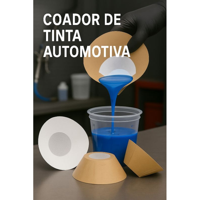 Coador de Tinta Descartável - Conjunto com 100 e 200 Unidades para Pintura Profissional em Oferta na Shopee