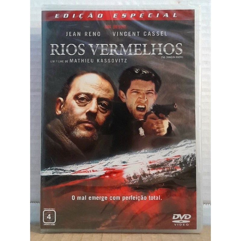 Dvd Rios Vermelhos - Jean Reno (Novo/Original/Lacrado)
