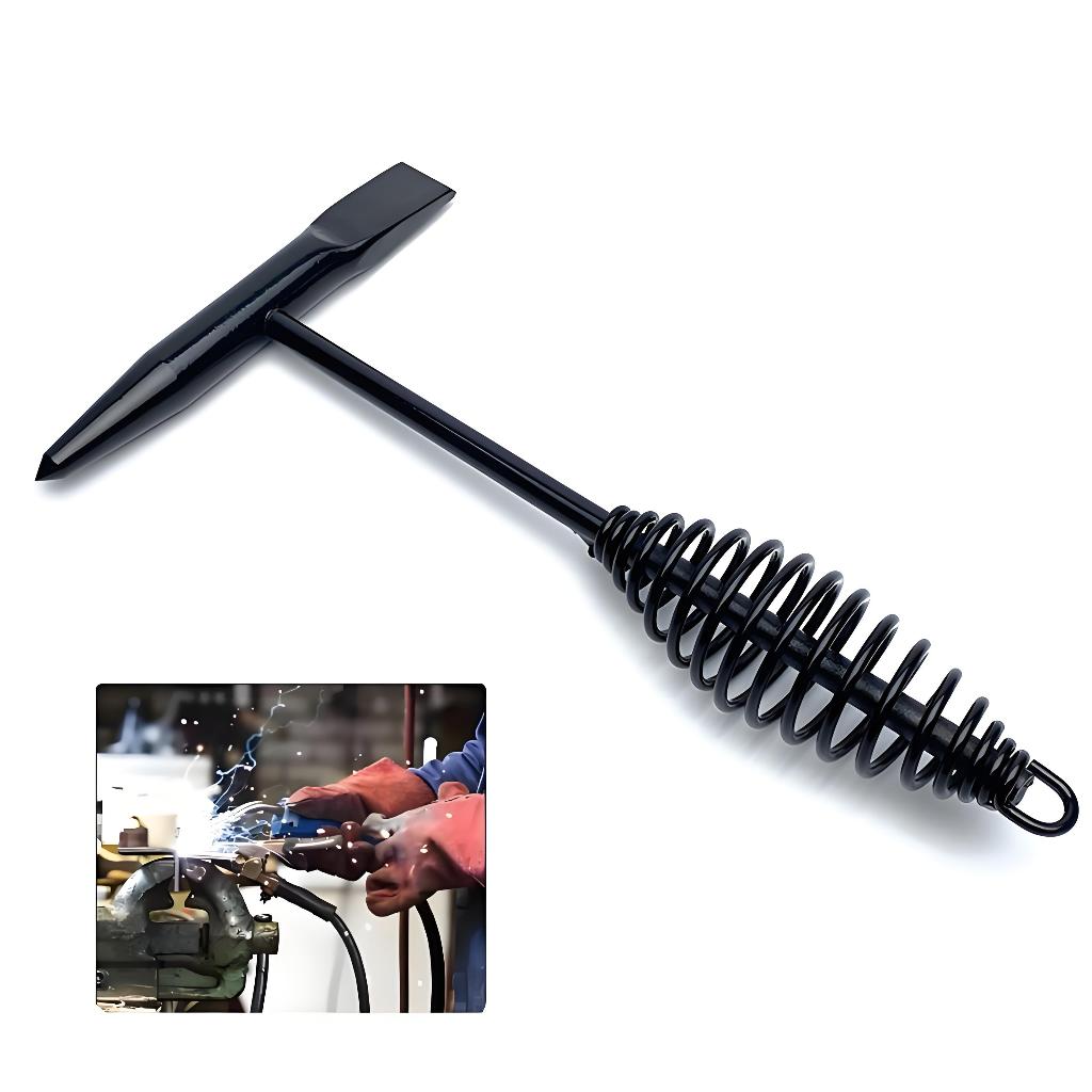 Martelo Picador Picadeira Solda 300g Para Batida De Escória Soldagem, Ferramentas De Reparo Automático, Batida em Oferta na Shopee