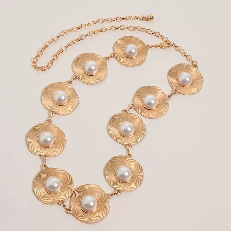 Cinto de Corrente Detalhe Sensual na Cintura · Cinto Decorado com Pérolas em Oferta na Shopee