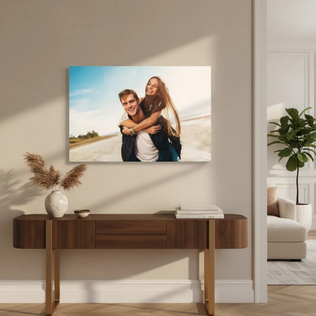 Quadro Decorativo Grande 110x70 Personalizado Com Sua Foto Qualquer Imagem Logo Sala