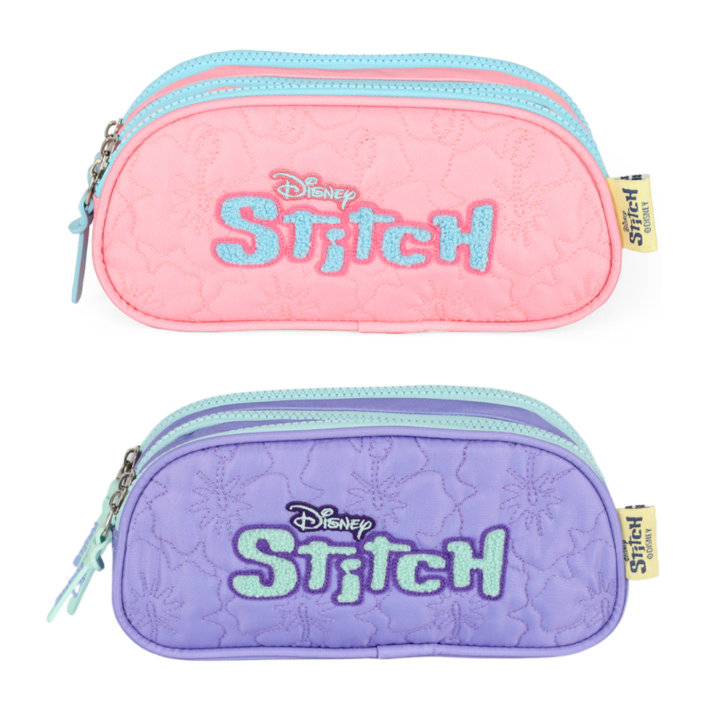 Estojo Triplo Disney Stitch UP4YOU Lançamento 2026