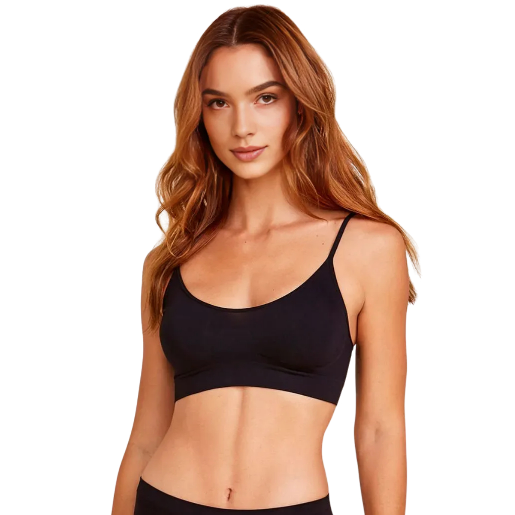 Sutiã Top light Hope Original S/Costura Alça Fina Microfibra