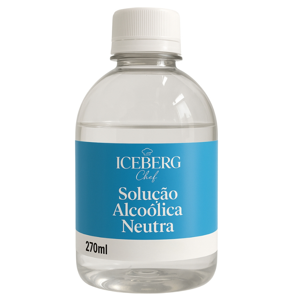 Solução Alcoólica Neutra Iceberg 270ML em Oferta na Shopee