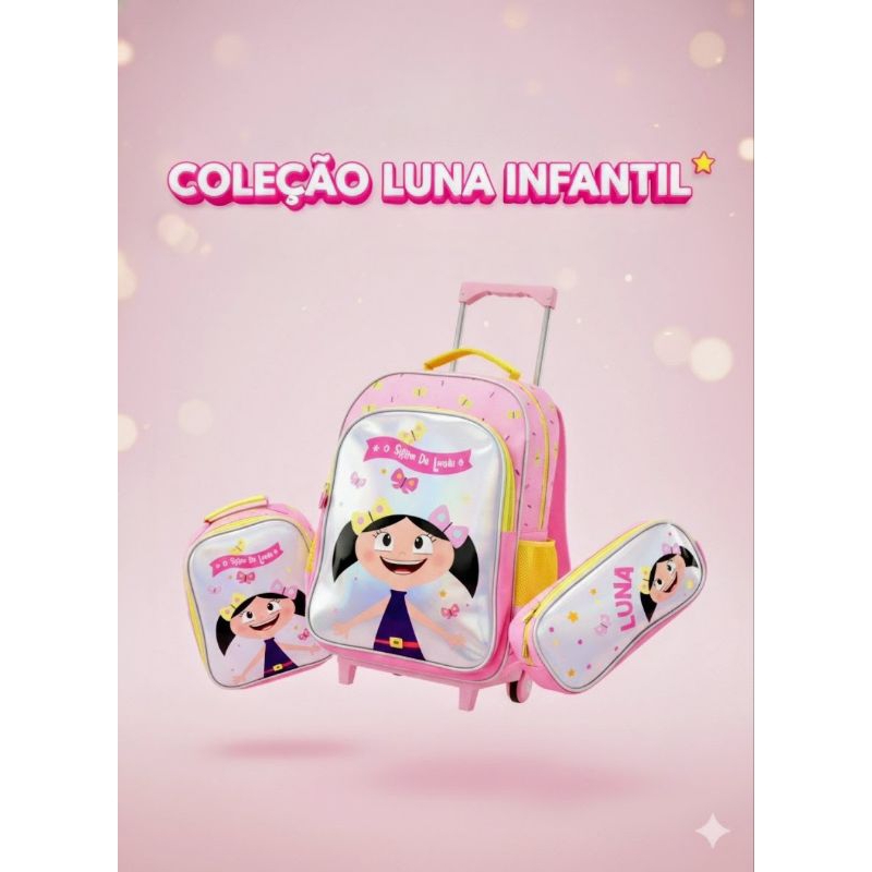 Mochila Infantil Rodinha Luna: Onde Comprar | BuscaProdutos