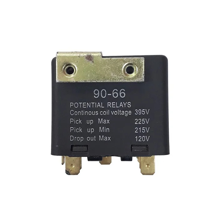 KIT RELÉ  VOLTIMETRICO 395V E PROTETOR TERMICO P/ COMPRESSOR Ac 3/4