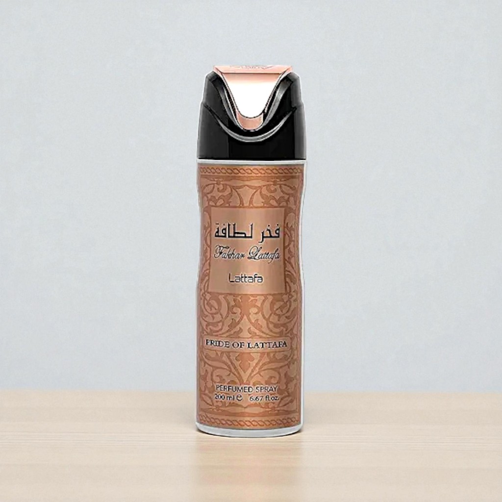 Body Spray Fakhar Lattafa Pride of Lattafa 200ml – Feminino, floral-oriental sofisticado e envolvente