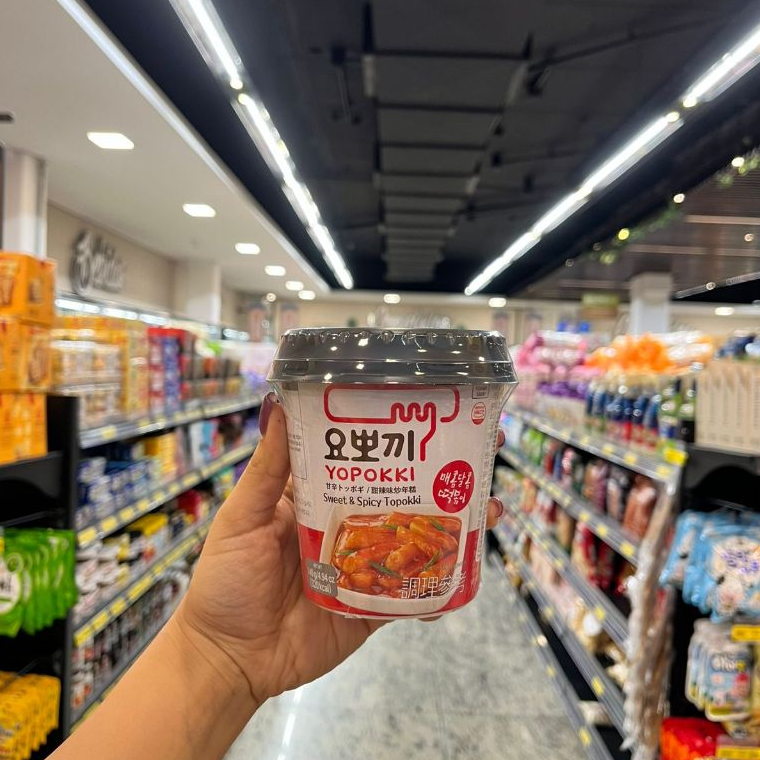 Massa de Arroz Sticks Yopokki Sabor Original 140g - Copo em Oferta na Shopee