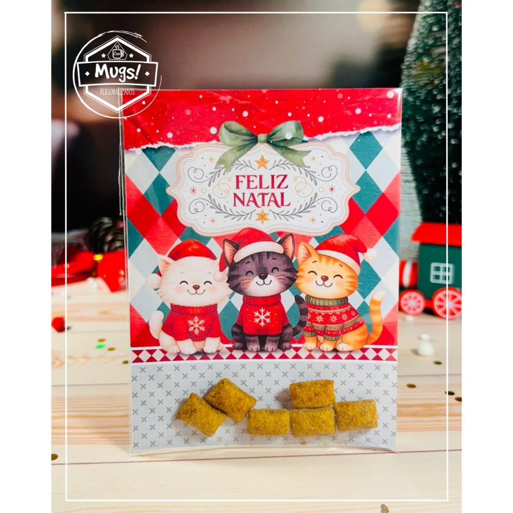 20/50/100 unid. Card para petistco pet Feliz Natal_Cartão Feliz Natal_pet shop_Hotelzinho Pet 7x10cm_MOD1250
