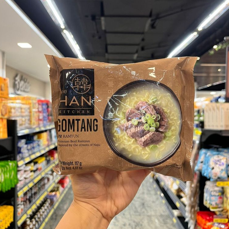 Macarrão Instantâneo Coreano Premium The Han Kitchen: Gomtang 117g em Oferta na Shopee
