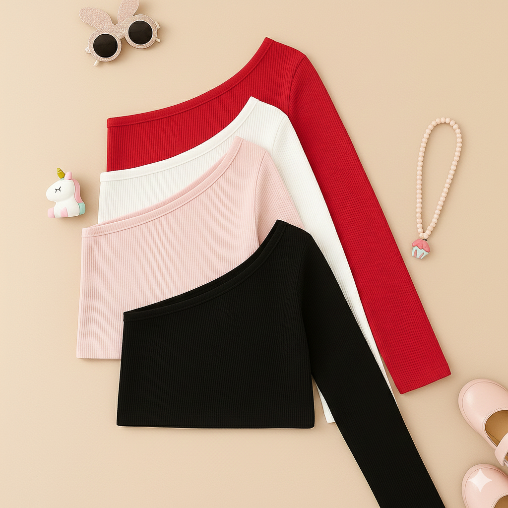 croped infantil e juvenil 1 peça estiloso blogueirinha em Oferta na Shopee