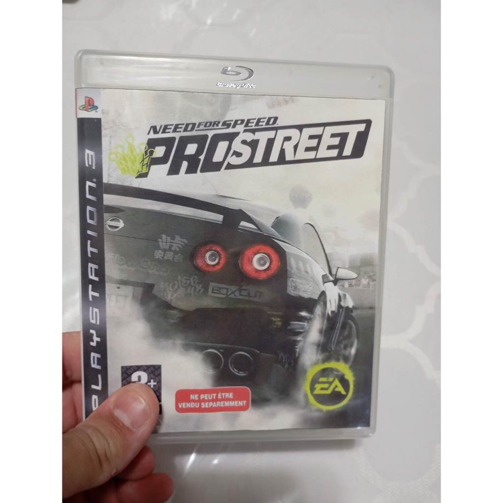 Need for speed pro street original PS3 ( capa reimpressa )