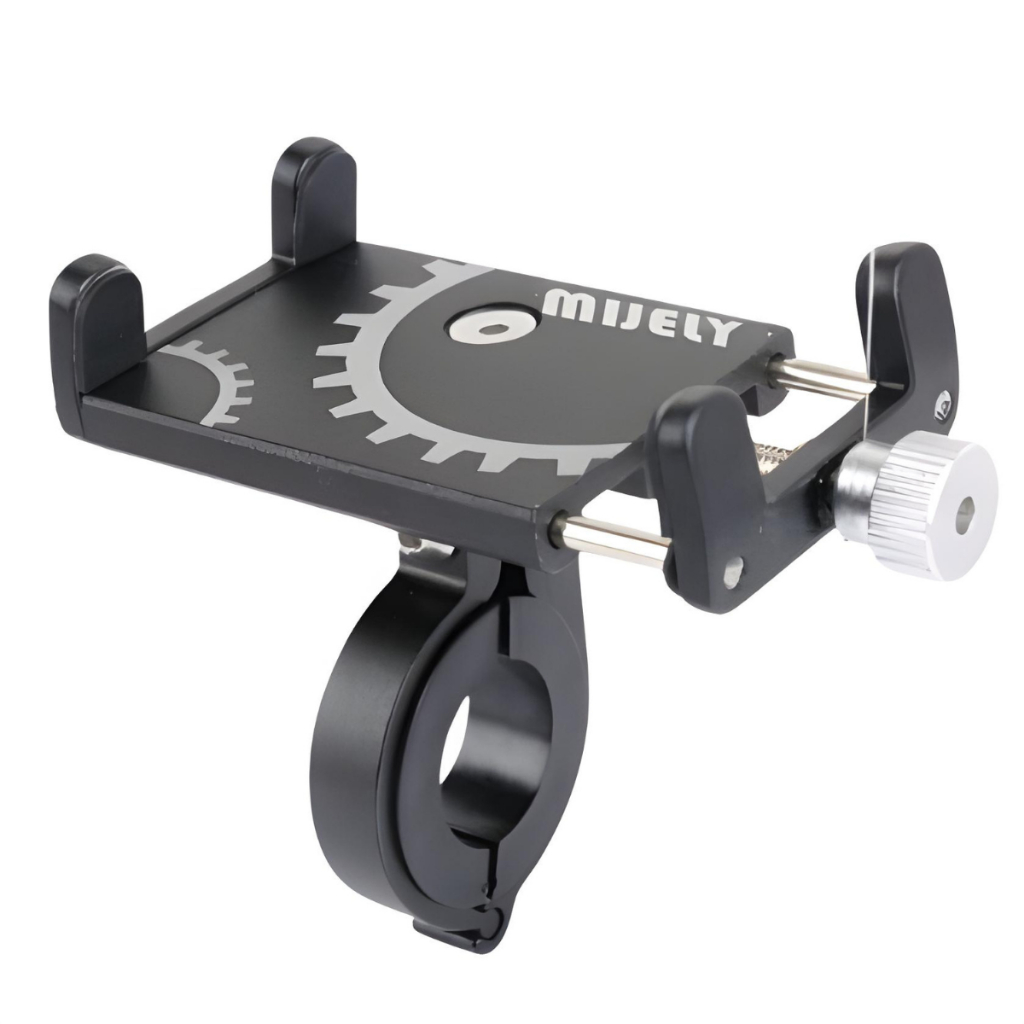 Suporte de Celular GPS para Moto e Bicicleta — Alumínio Reforçado e Ajustável  Universal  Resistente